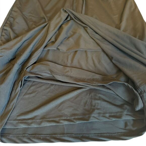 Abercrombie & Fitch Convertible Strappy Cutout Mini Dress Womens Large Black NEW - Picture 9 of 14